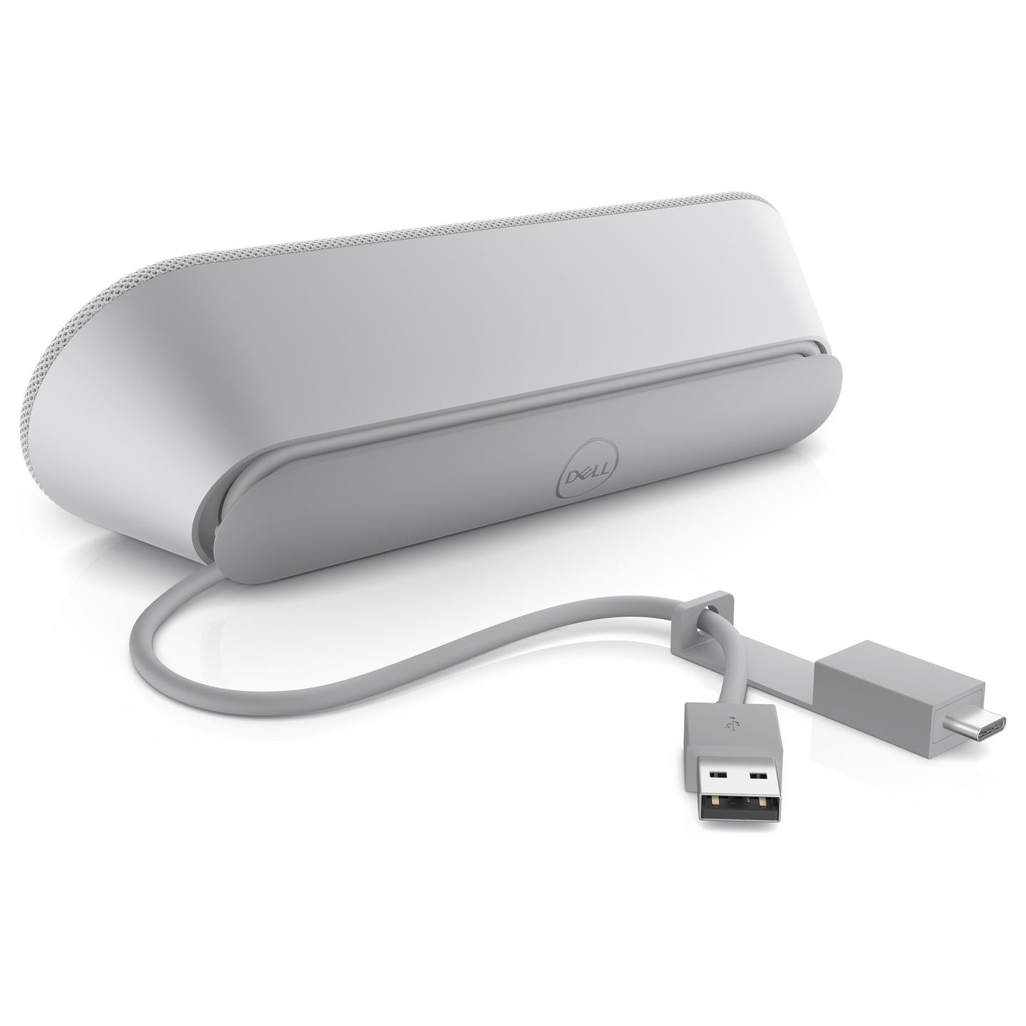 Altoparlant Dell SP3022, Stereo, USB-A, USB-C, AI Noise Cancellation, Microsoft Teams, Zoom - Zezë - 2