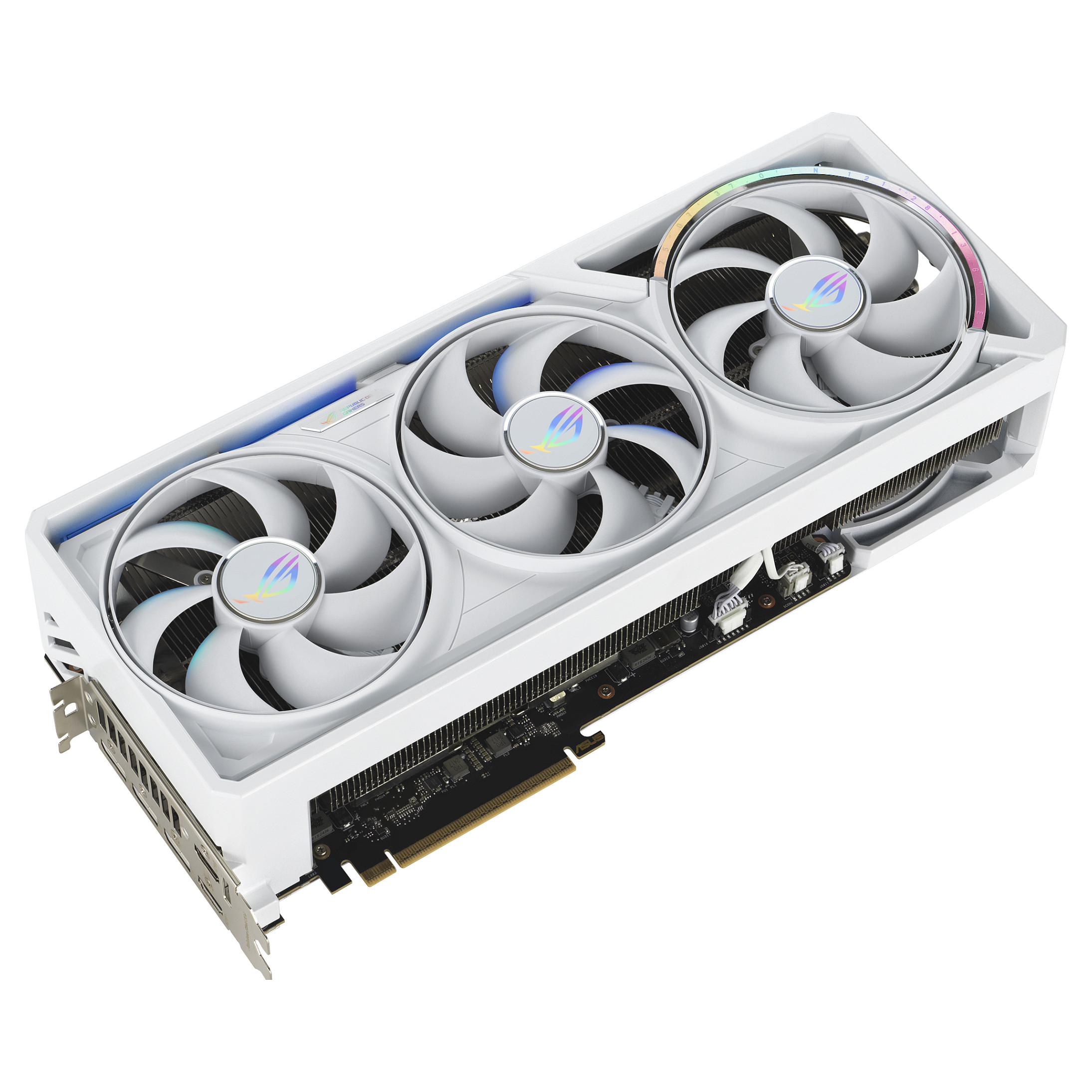 Kartë Grafike NVIDIA ASUS ROG Astral GeForce RTX 5080 OC White Edition / 16GB GDDR7 / PCIe 5.0 / 4 Fan – Bardhë - 10