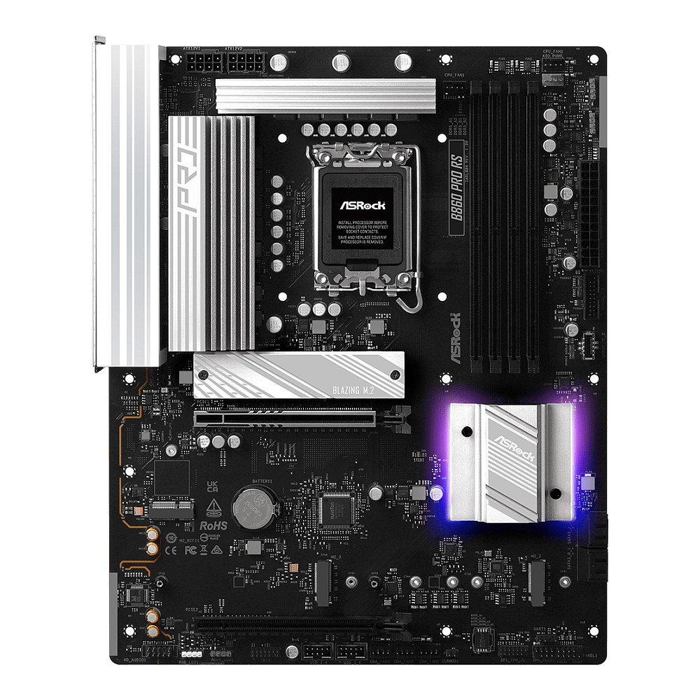 Pllakë Amë ASRock B860 Pro RS / LGA 1851 / DDR5 / ATX / HDMI+DP - 2