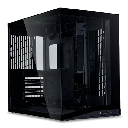 Kasë PC Lian Li O11 Dynamic Mini V2 / Mini Tower / ATX / 9x 120mm Fan Support / Tempered Glass / Mesh / 360mm Radiator - Zezë - 2