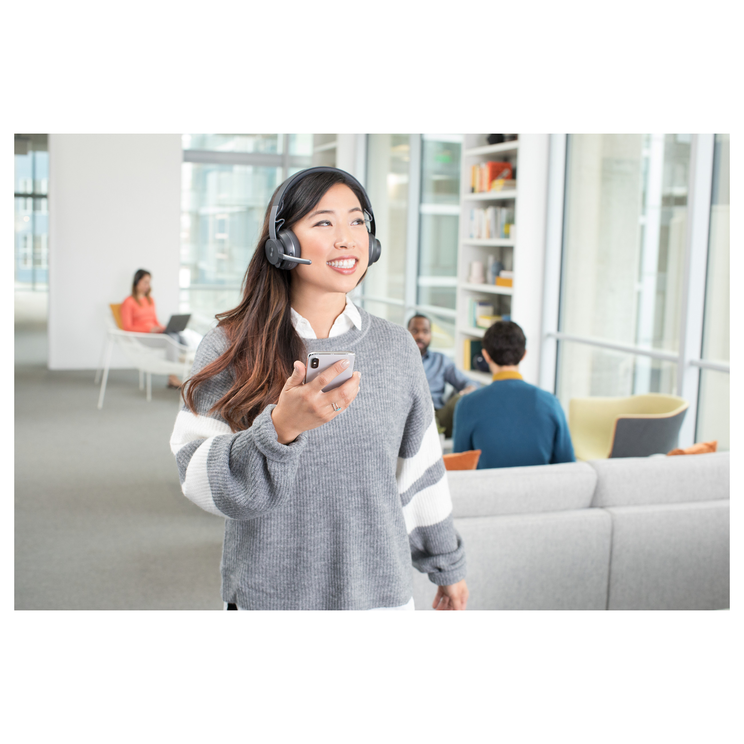 Kufje pa kabllo Logitech Headset Zone UC -Zezë - 10