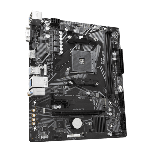 Motherboard Gigabyte A520M K V2 / AM4 / Micro ATX / DDR4 - 3