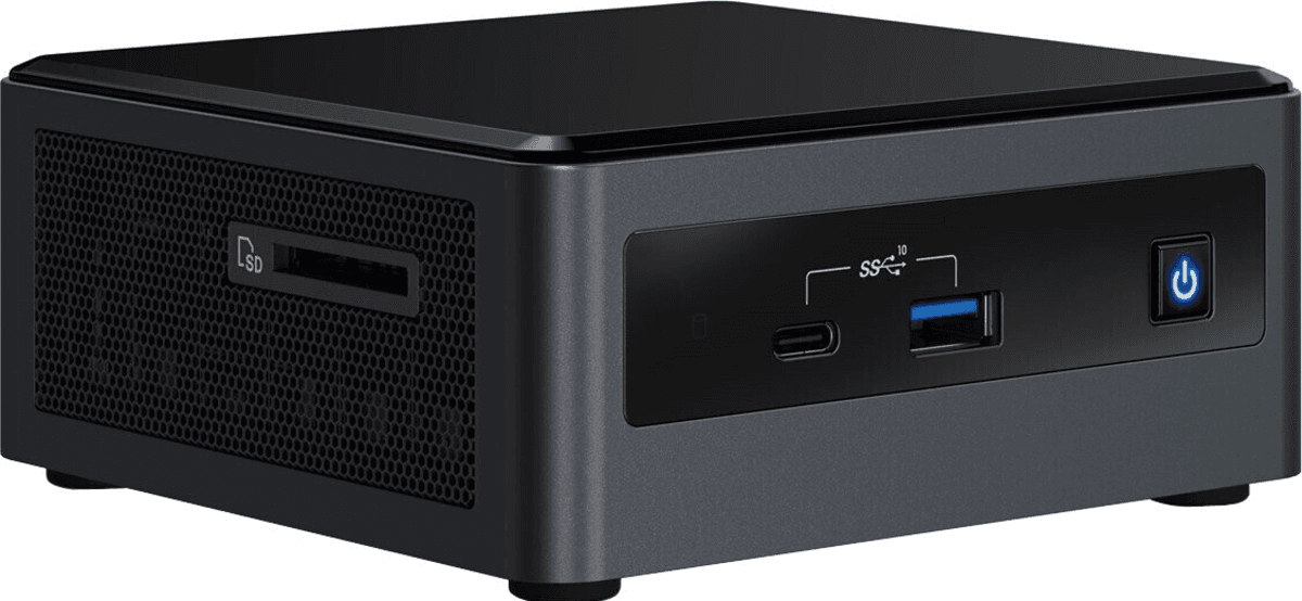 Mini Kompjuter Barebone Intel NUC BXNUC10I3FNHN2, Core i3-10110U, DDR4- Zezë