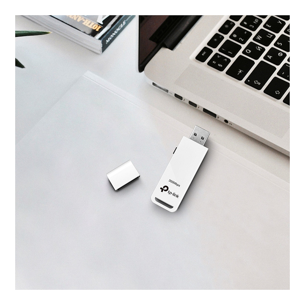 Karta të Rrjetit TP‑Link WN821N / 300 Mbps Wi‑Fi USB Adapter - 5