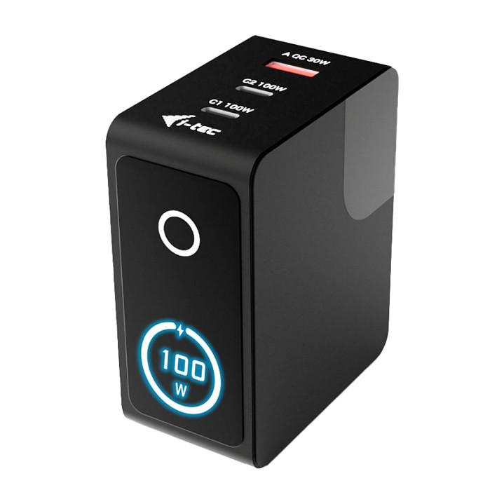 Adapter Karikimi i-tec CHARGER-INTG100W / 2x USB-C / 1x USB-A / 100W – Zezë