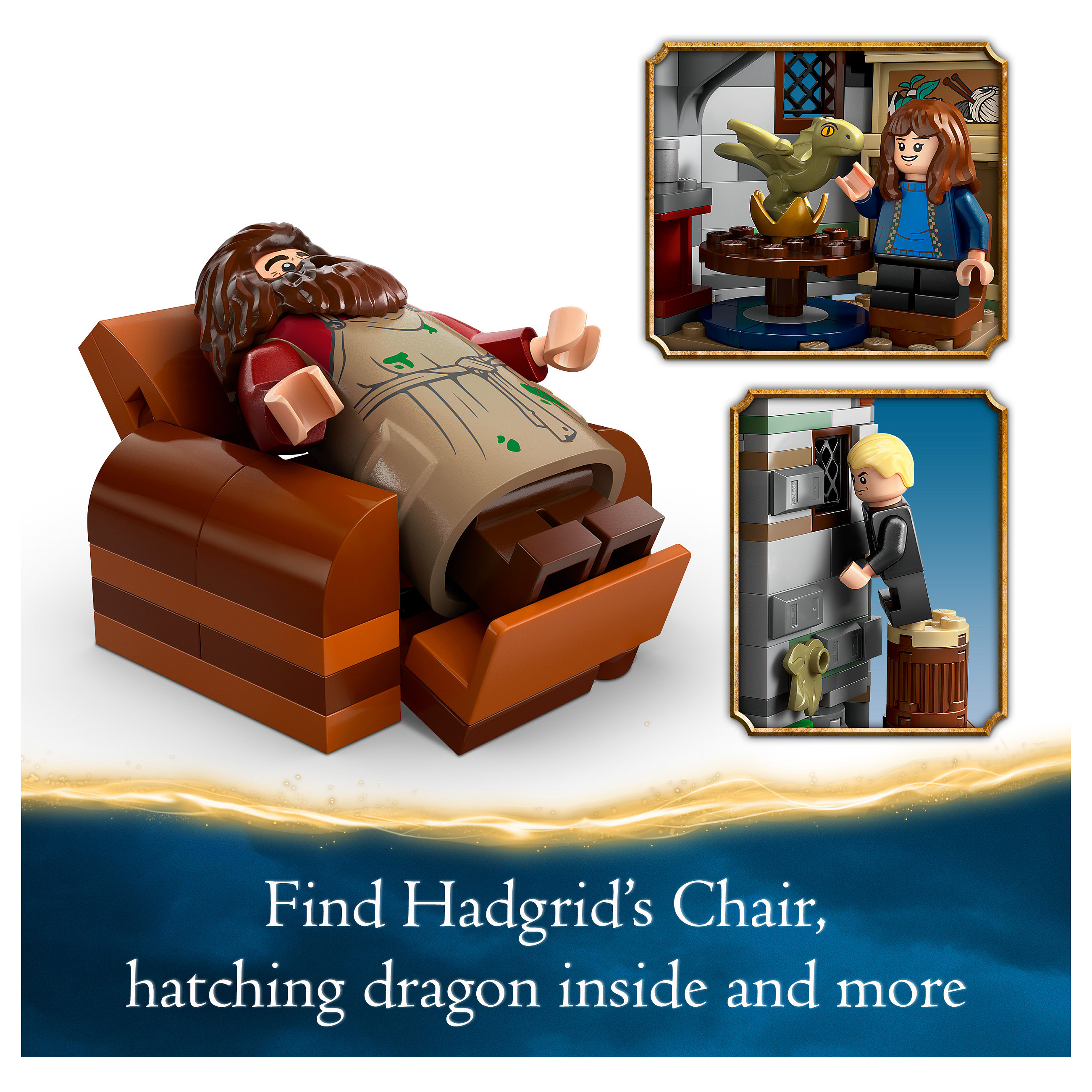 Lodër LEGO Harry Potter - Strofa e Hagrid - 23