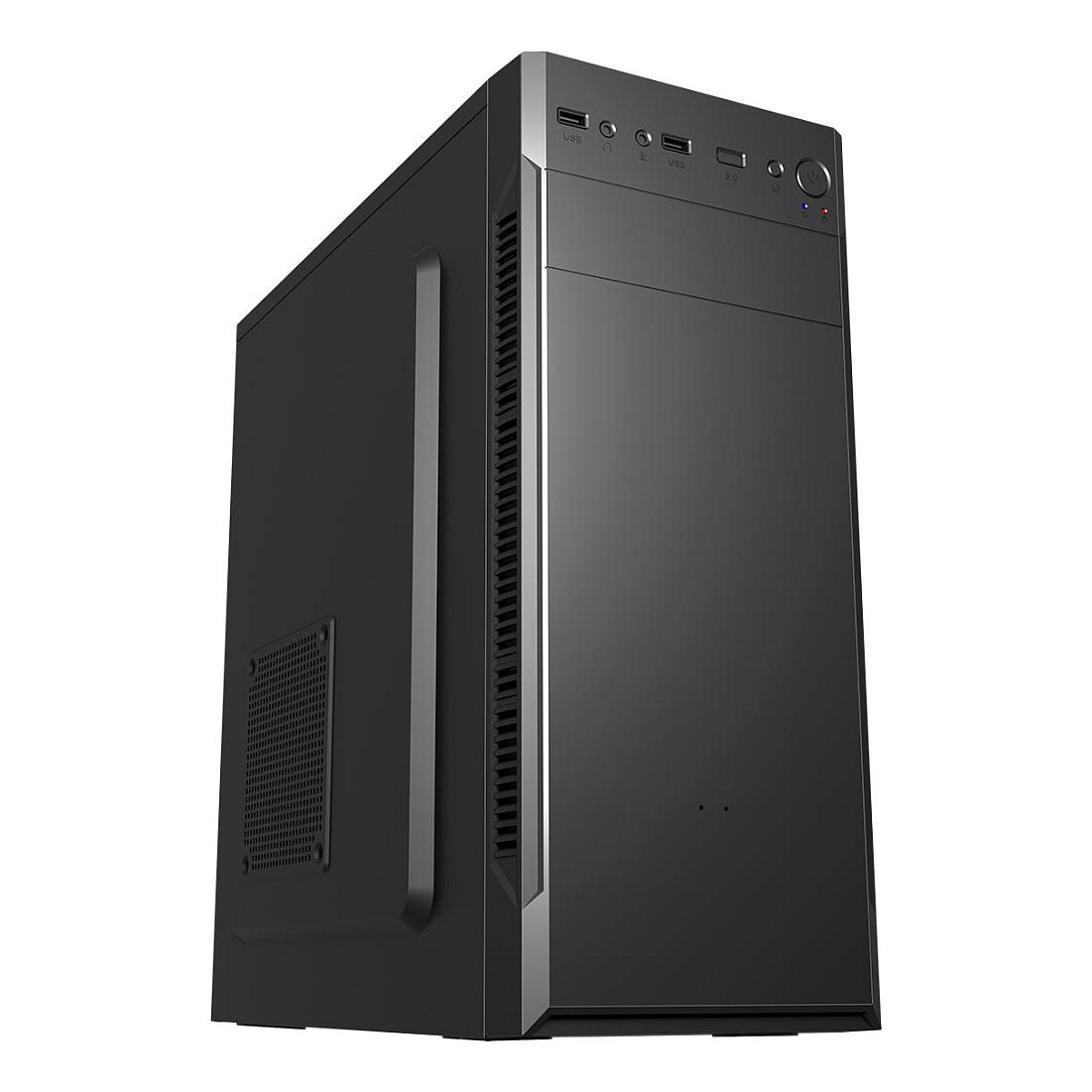 Kasë FSP CMT160, Midi Tower, ATX, Micro-ATX, Mini-ITX - Zezë