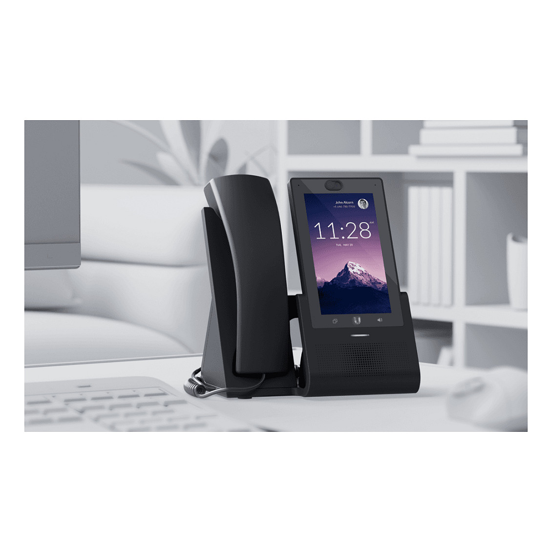 Ubiquiti UniFi Talk Phone Touch UTP-Touch / Touchscreen / Gigabit Ethernet / Dual-Band Wi-Fi / Bluetooth – White - 3