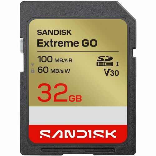 Kartë Memorie SD SanDisk Extreme GO / 32GB / SDHC / UHS-I / U3 / V30