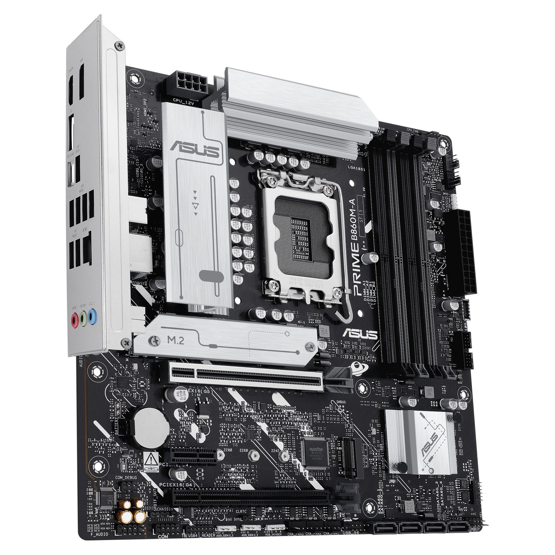 Pllakë Amë MB Intel LGA1851 ASUS PRIME B860M-A-CSM DDR5 - 4