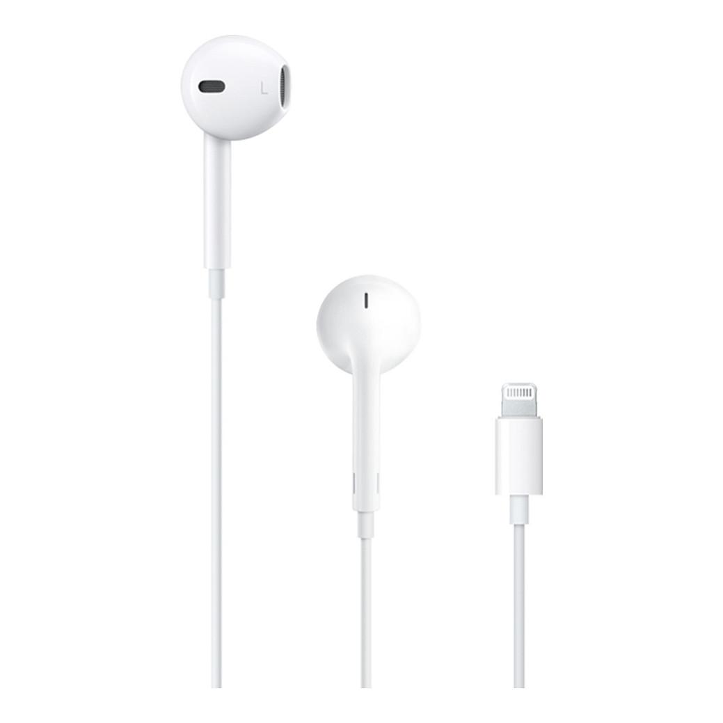 Kufje me kabllo Apple EarPods MWTY3ZM/A / In-Ear / Lightning / Mikrofon – Bardhë - 1