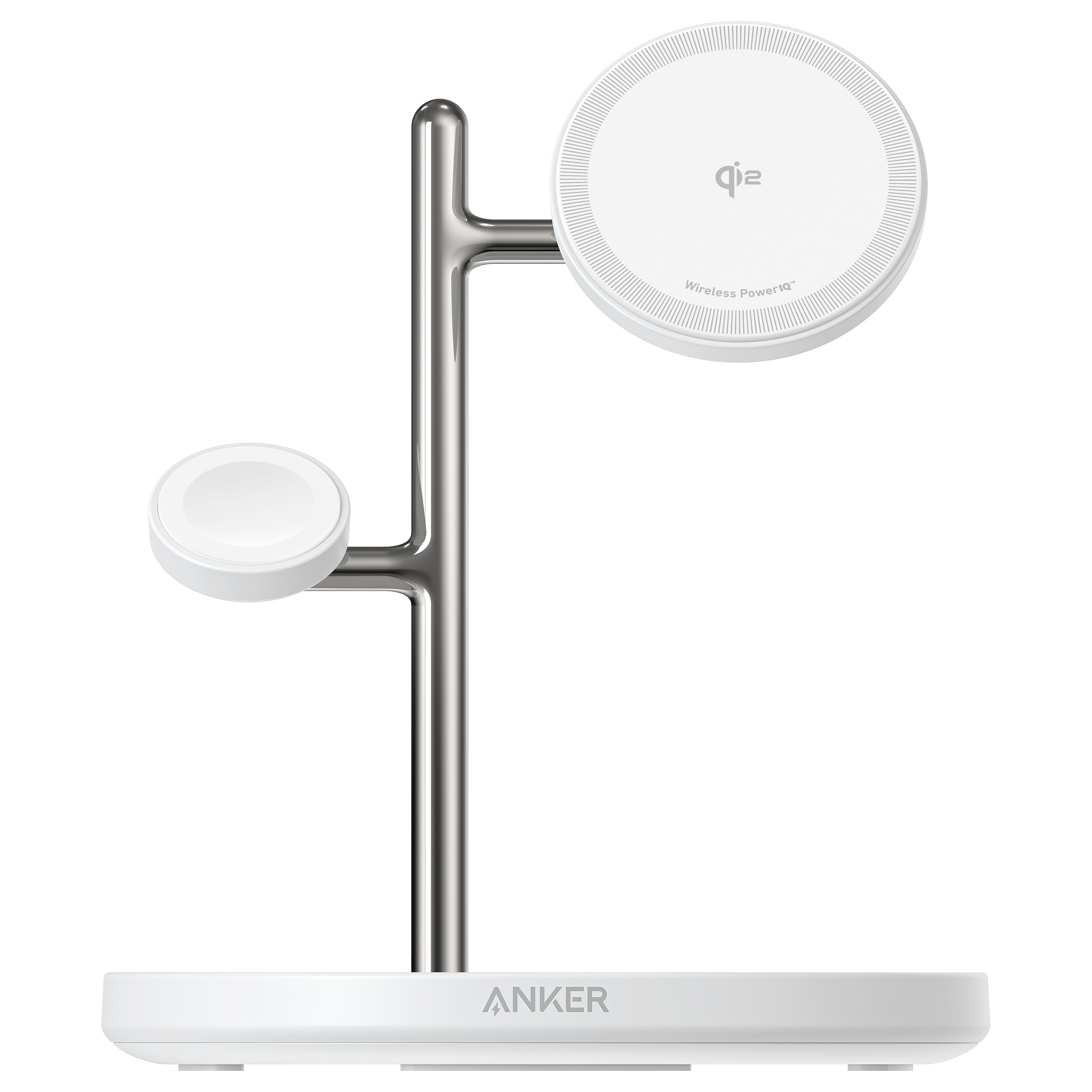 Adapter Anker MagGo Stacioni i Ngarkimit Pa Tel 3-në-1 i palosshëm i bardhë - 10