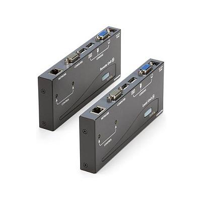 Extender KVM StarTech.com SV565UTPUEU, VGA, USB, Cat.5/6, deri në 150m, TAA - Zezë - 2