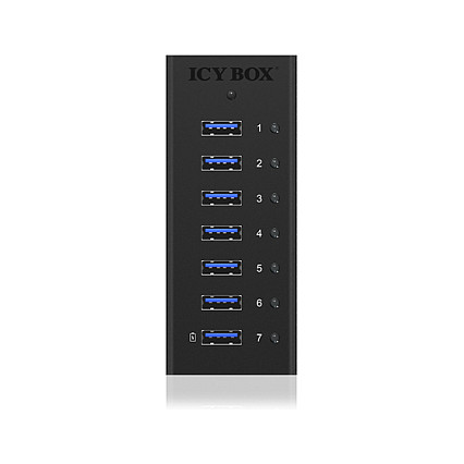 HUB USB 3.0 / 7‑Port / ICY BOX / for Drives – Zezë - 4