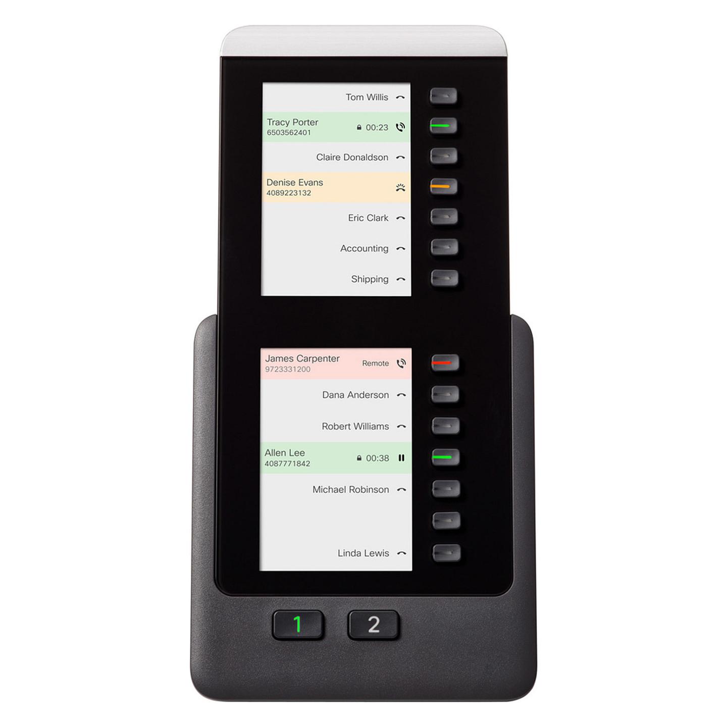 Modul Zgjerimi për Telefon VoIP Cisco CP-8800-A-KEM, 28 Taste, për 8851/8861 - Zezë
