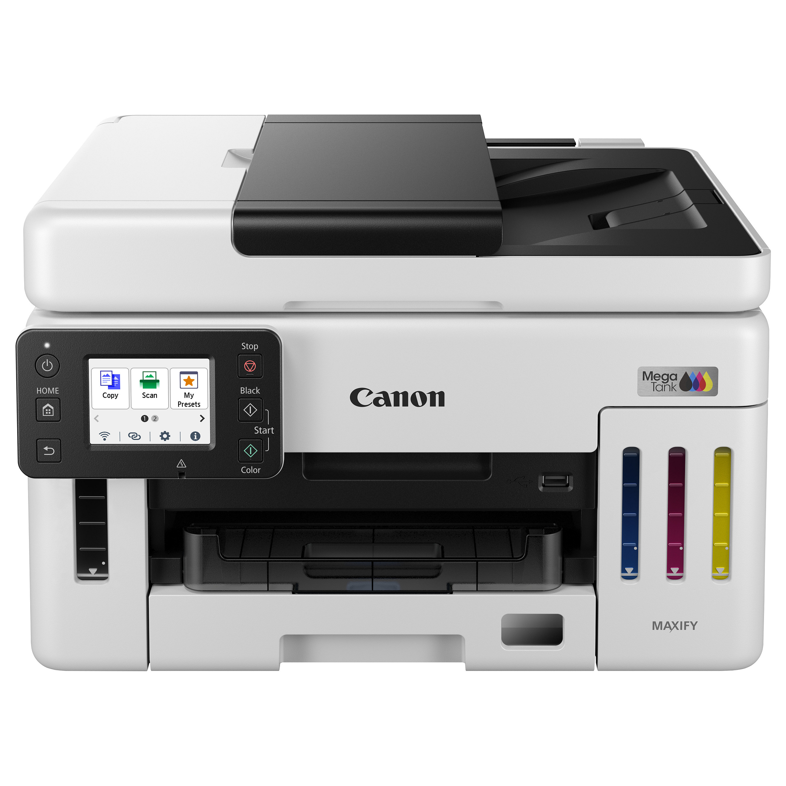 Printer Inkjet Canon MAXIFY GX6150 MegaTank / Color / 3-in-1 - Bardhë / Zezë - 6