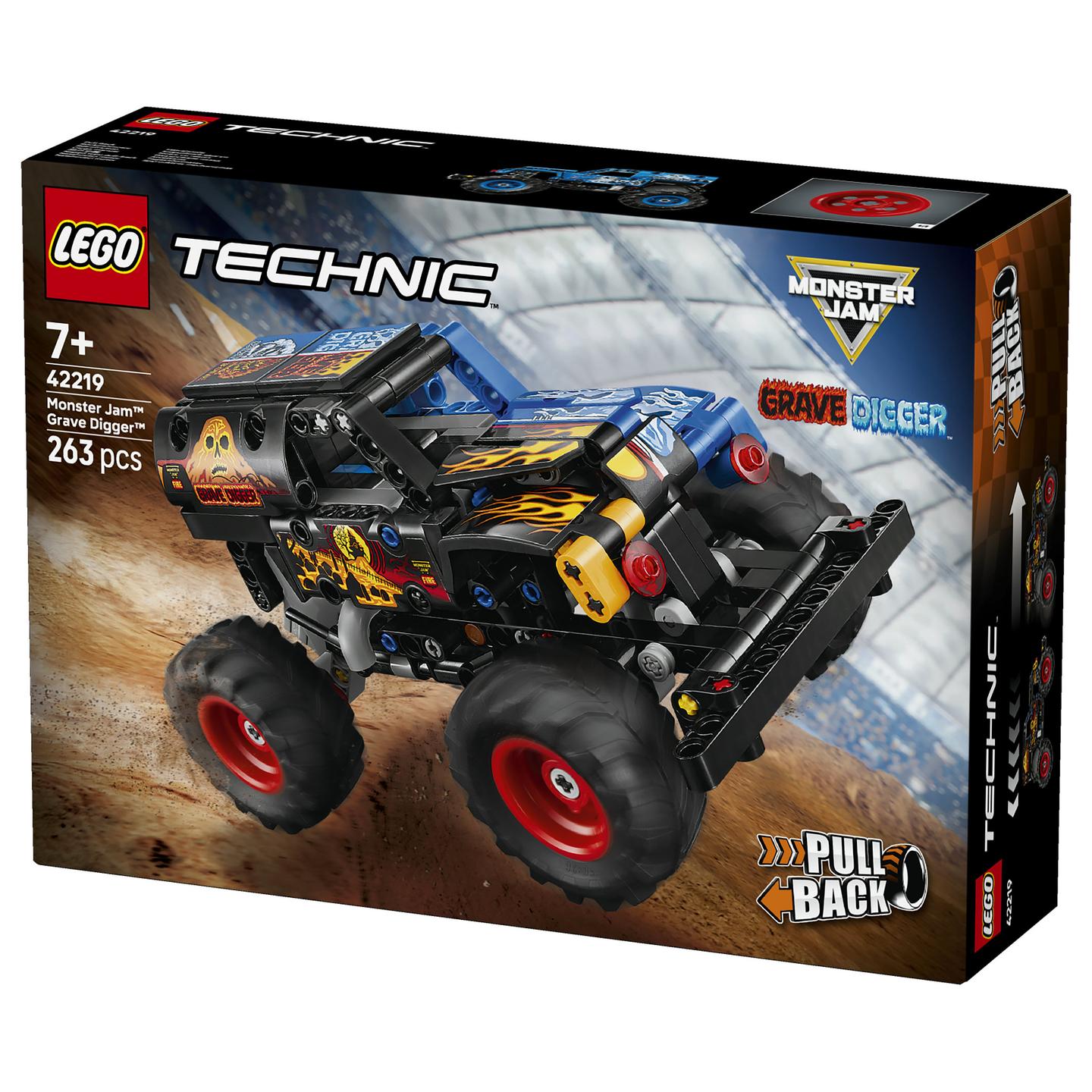 LEGO Technic Monster Jam Grave Digger Fire and Ice 42219 - 9