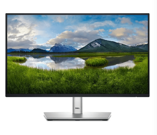 Monitor Dell P2422H, 23.8", FHD IPS, 60Hz, 5ms, HDMI + DP + VGA + USB - Zezë/Argjend