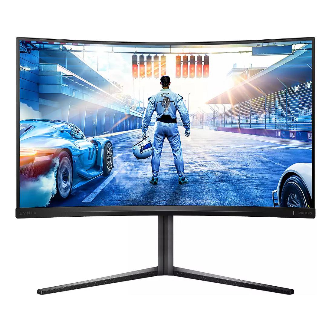 Monitor Gaming Philips Evnia 5000 32M2C5500W/00, 31.5", QHD VA Curved, 240Hz, 1ms, HDR400, HDMI + DisplayPort - Zezë