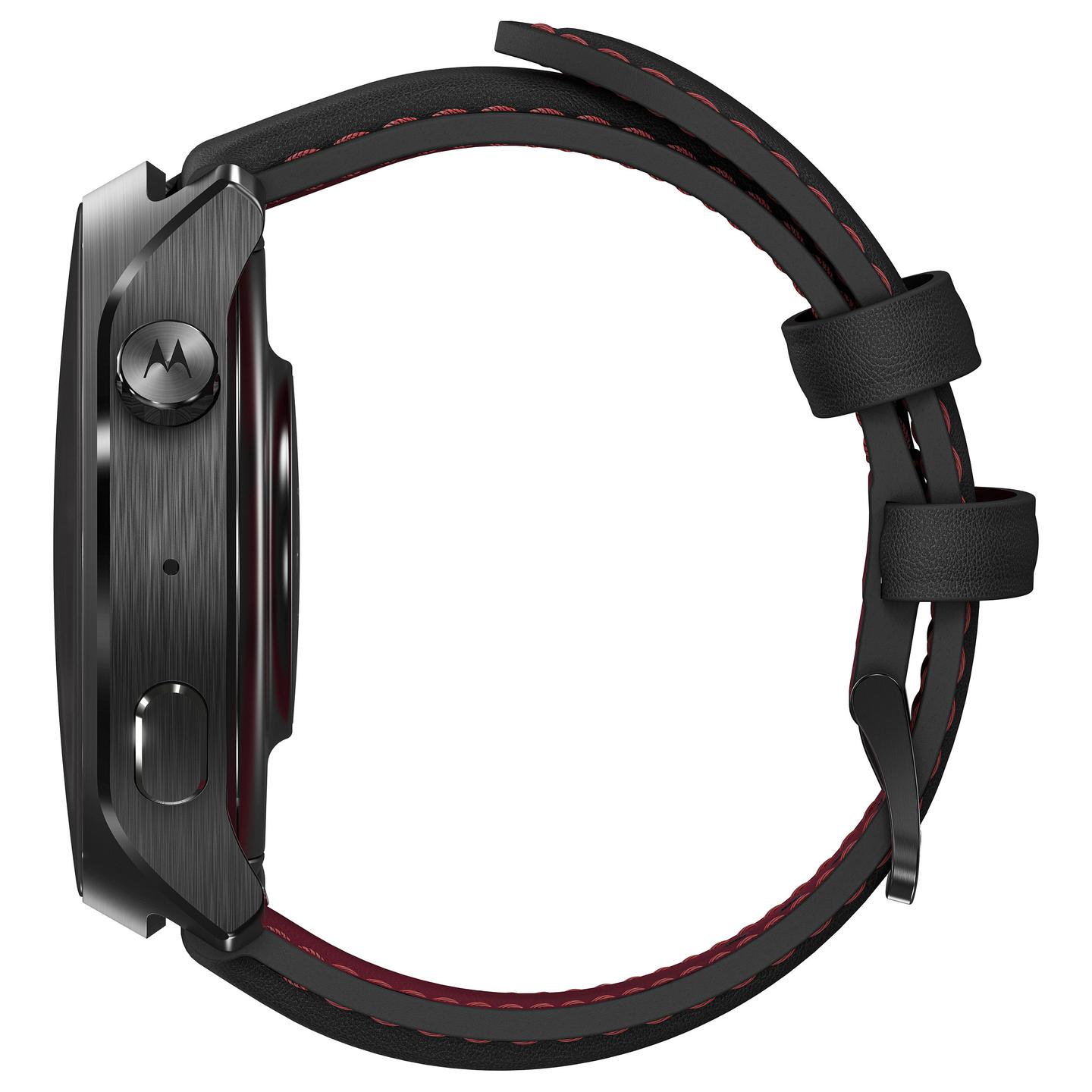 Orë e Mençur Motorola moto watch ultra, 46mm, 1.5", pOLED, 2GB, 32GB, Snapdragon W5+ Gen 1, LTE, Wi-Fi, GPS - Zezë - 4