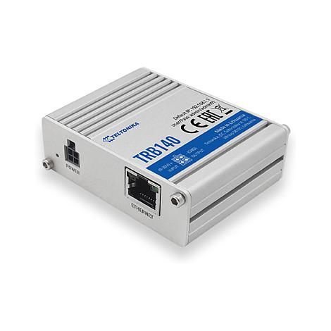 Gateway Industrial Teltonika TRB140, 4G LTE Cat 4, 1x Gigabit Ethernet, SIM, USB - Hiri