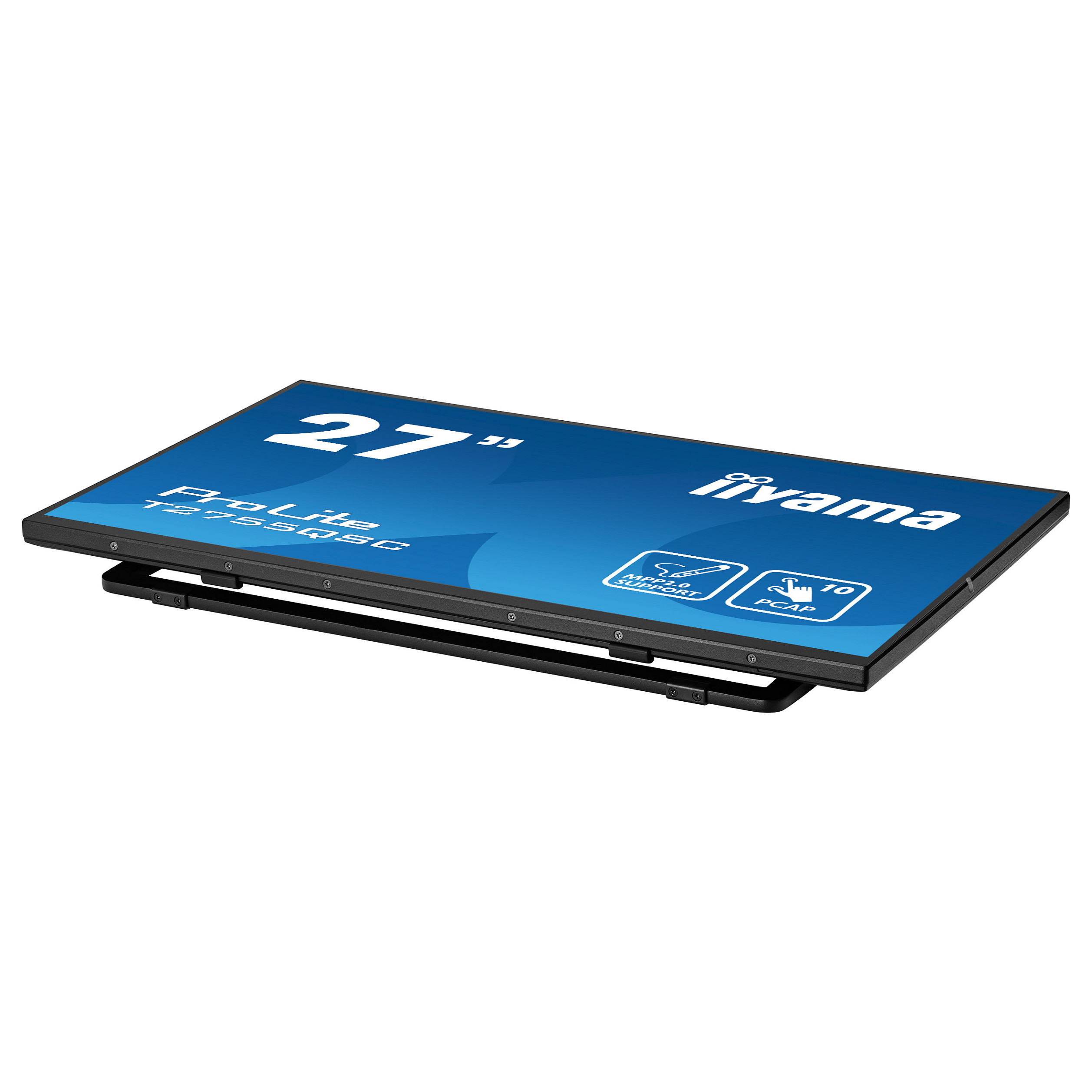 Monitor IIYAMA T2755QSC-B1 / 27" / Quad HD IPS / LCD / Touchscreen / 75 Hz / 5 ms / HDMI+USB+DP+HDCP - Zezë - 10