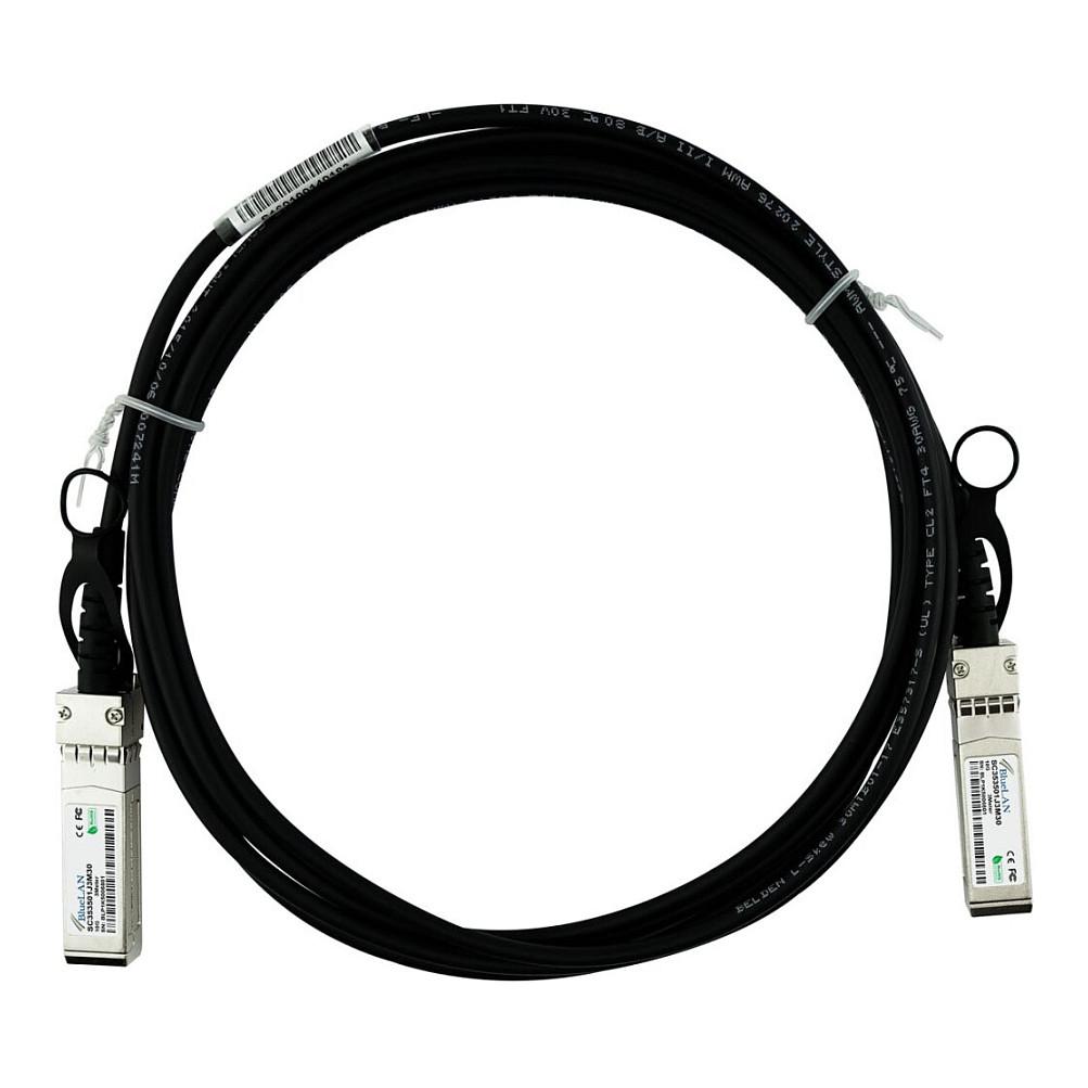Kabllo për Rrjet BlueOptics SFP-10G-DAC1M-BL, 10 Gbps, SFP+ në SFP+, DAC, 1 m - Zezë - 1