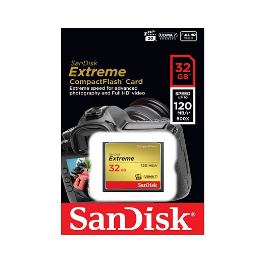 Kartë Memorie SD CARD CF 32GB SanDisk Extreme CompactFlash Memory card - 2