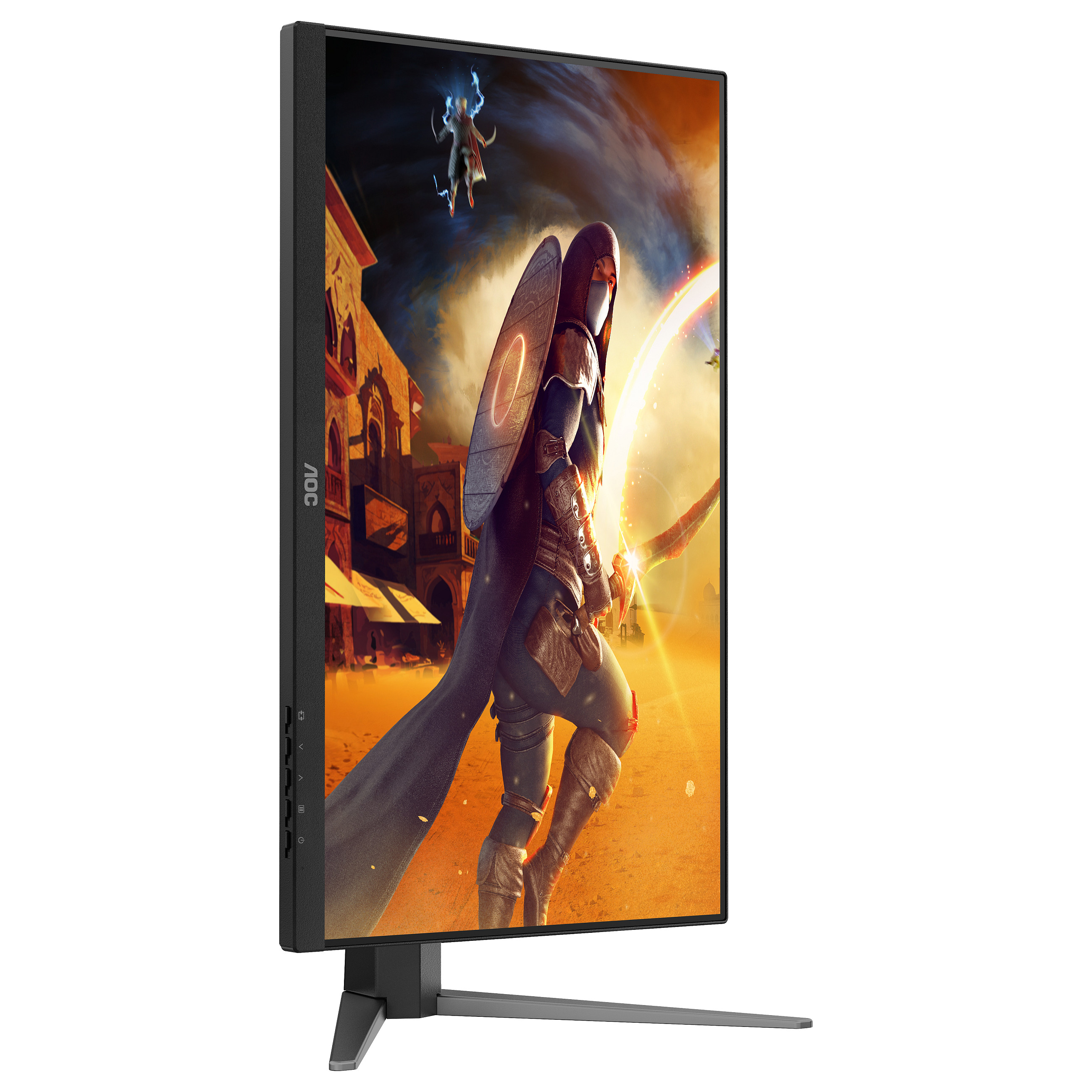 Monitor Gaming AOC 27G4HA / 27"/ Full HD Fast IPS / W-LED / 200Hz / 1ms / HDMI + DisplayPort - Zezë/Kuqe - 8