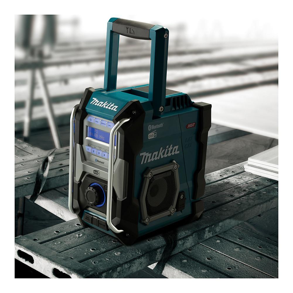 Radio për Punë Makita MR004G, DAB+, FM, 40 V, Li-Ion – Zezë, Gjelbër - 10
