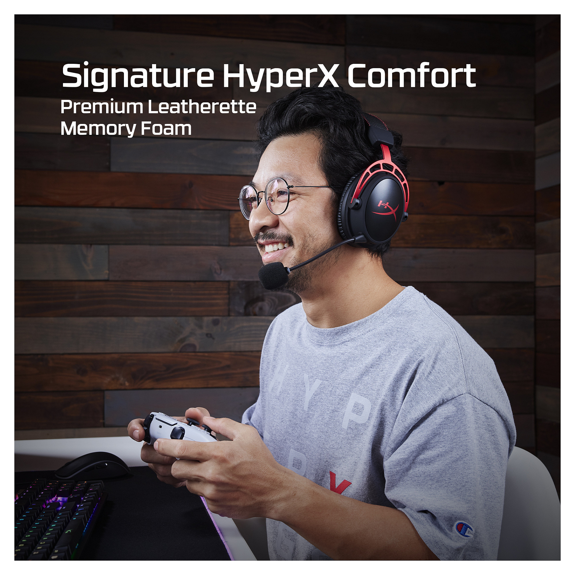 Kufje Gaming HyperX Cloud Alpha / Wired - Zezë / Kuqe - 7