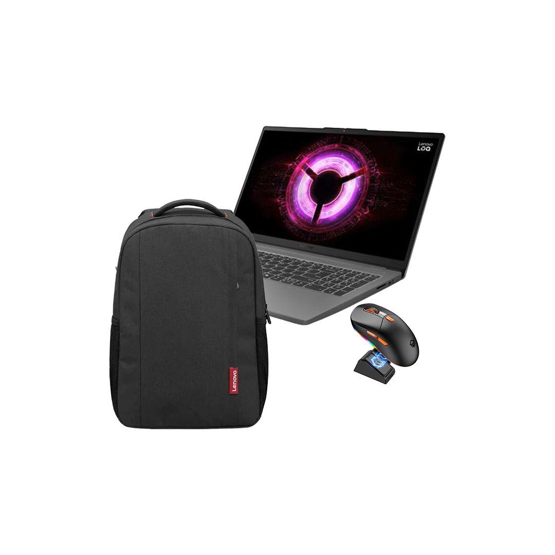 Laptop Gaming Lenovo NB LOQ 15ARP10E + Çantë për Laptop Lenovo 8806 / B53-105 + Maus Gaming Meetion GW38