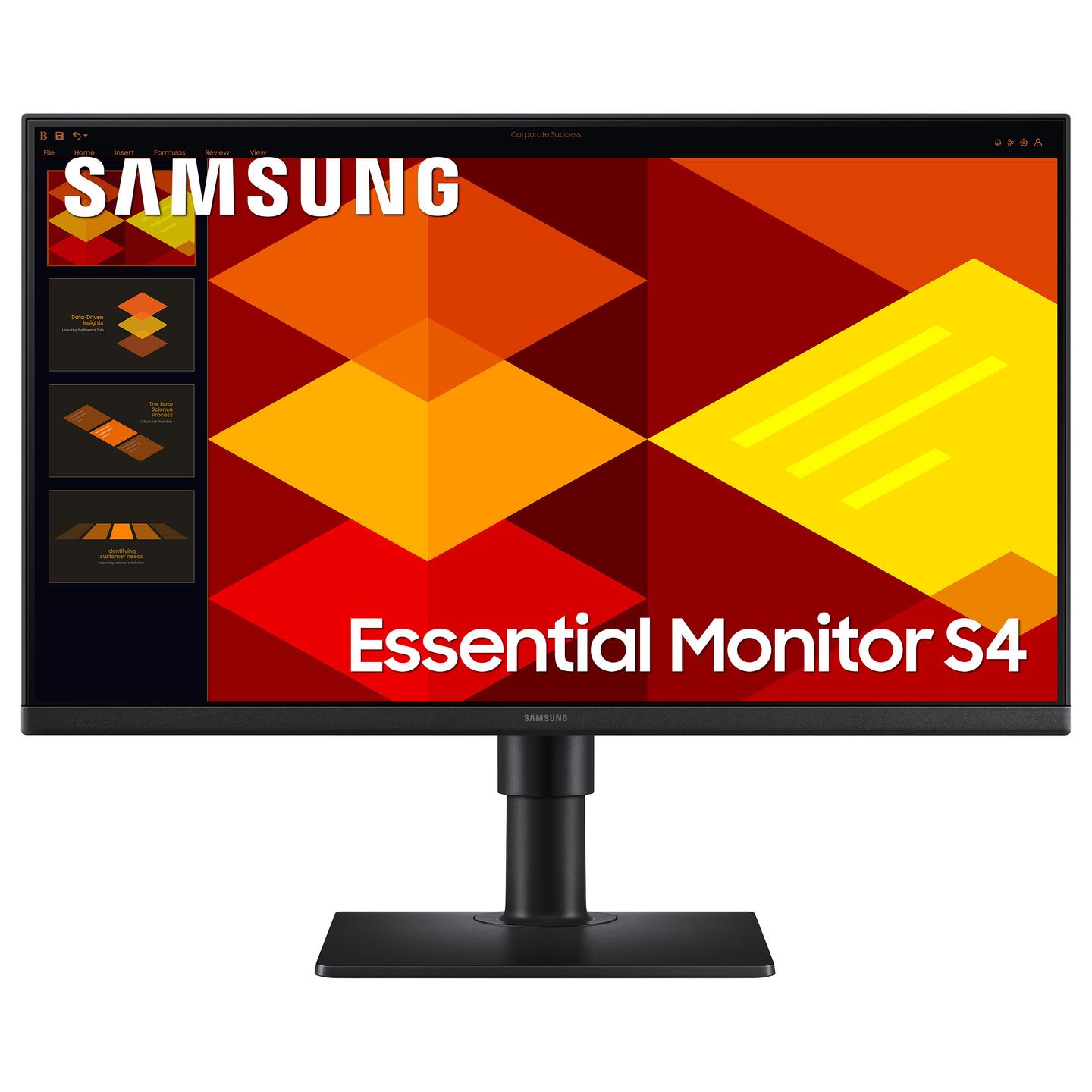 Monitor Samsung S40GD / 27" / FHD IPS / 100 Hz / 5 ms / 2x HDMI + DisplayPort / USB Hub - Zezë