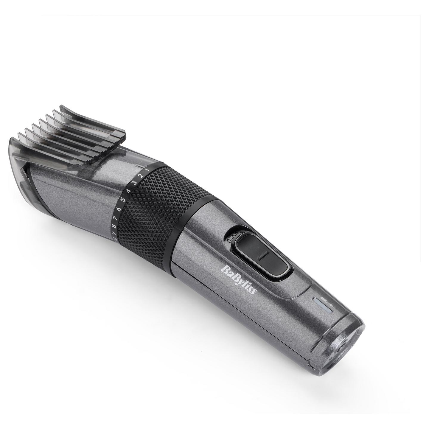 Makinë e rrojës BaByliss Titanium E976E / Carbon Titanium / 26 Pozicione / 0.5–25mm / 60 Min / Me & Pa Kabllo – Zezë/Gri - 4