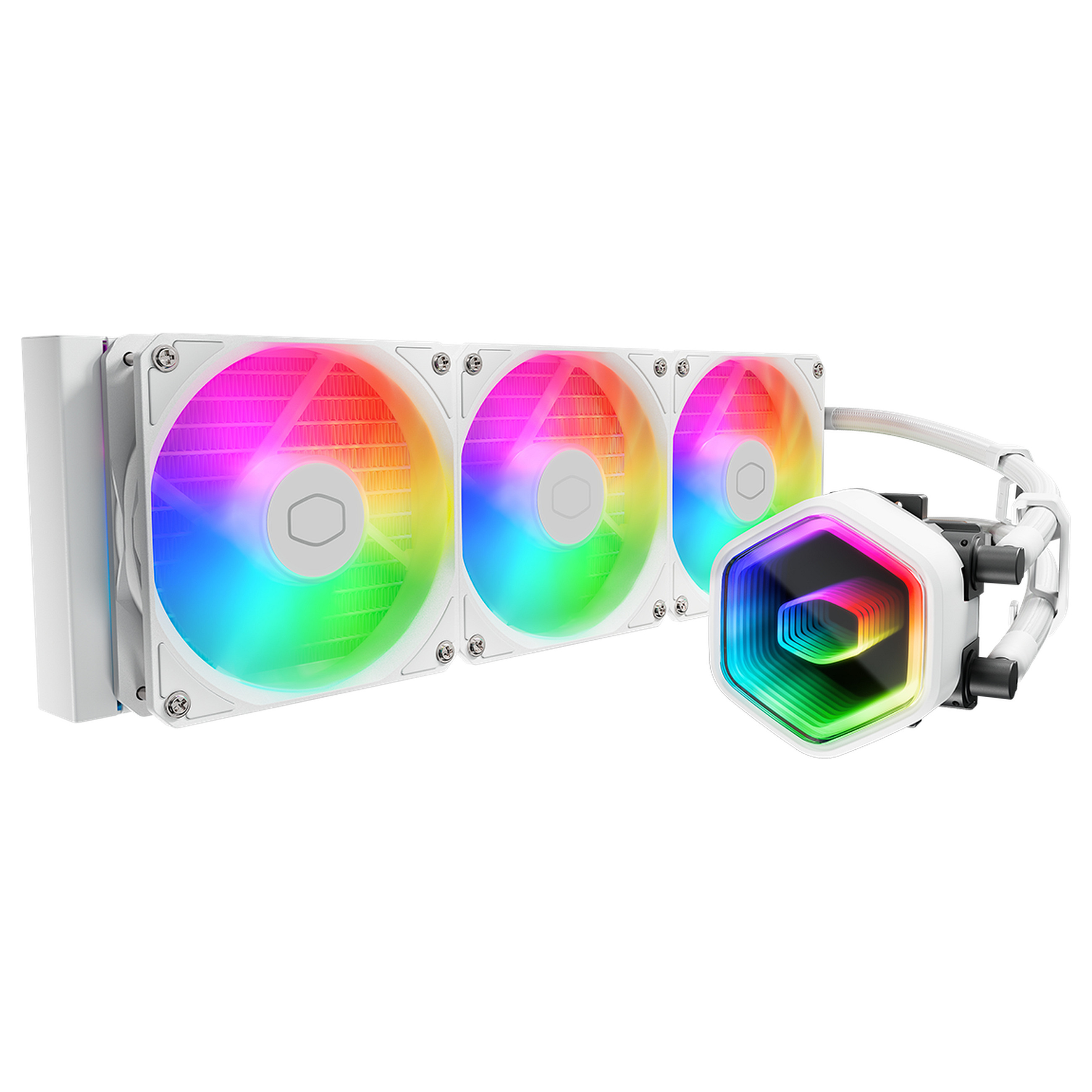 Ftohës për Procesor CoolerMaster WAK MasterLiquid 360 Core II e bardhë Edition - 1