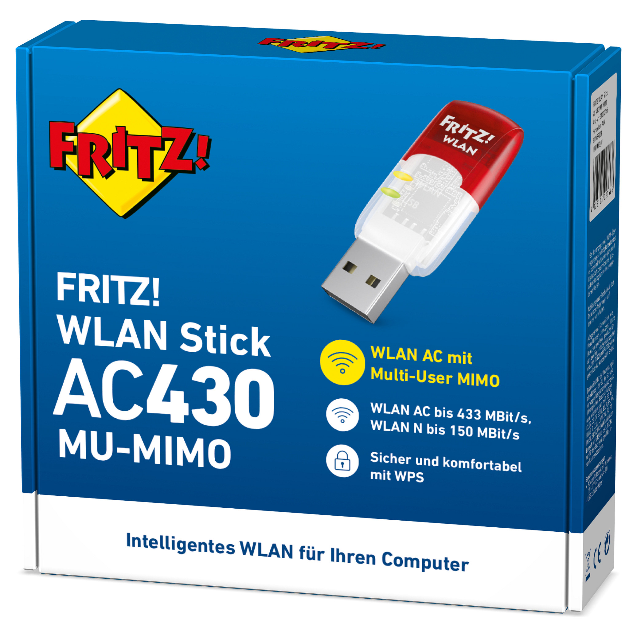 Adapter FRITZ!WLAN / USB Stick / AC 430 / MU-MIMO - 3