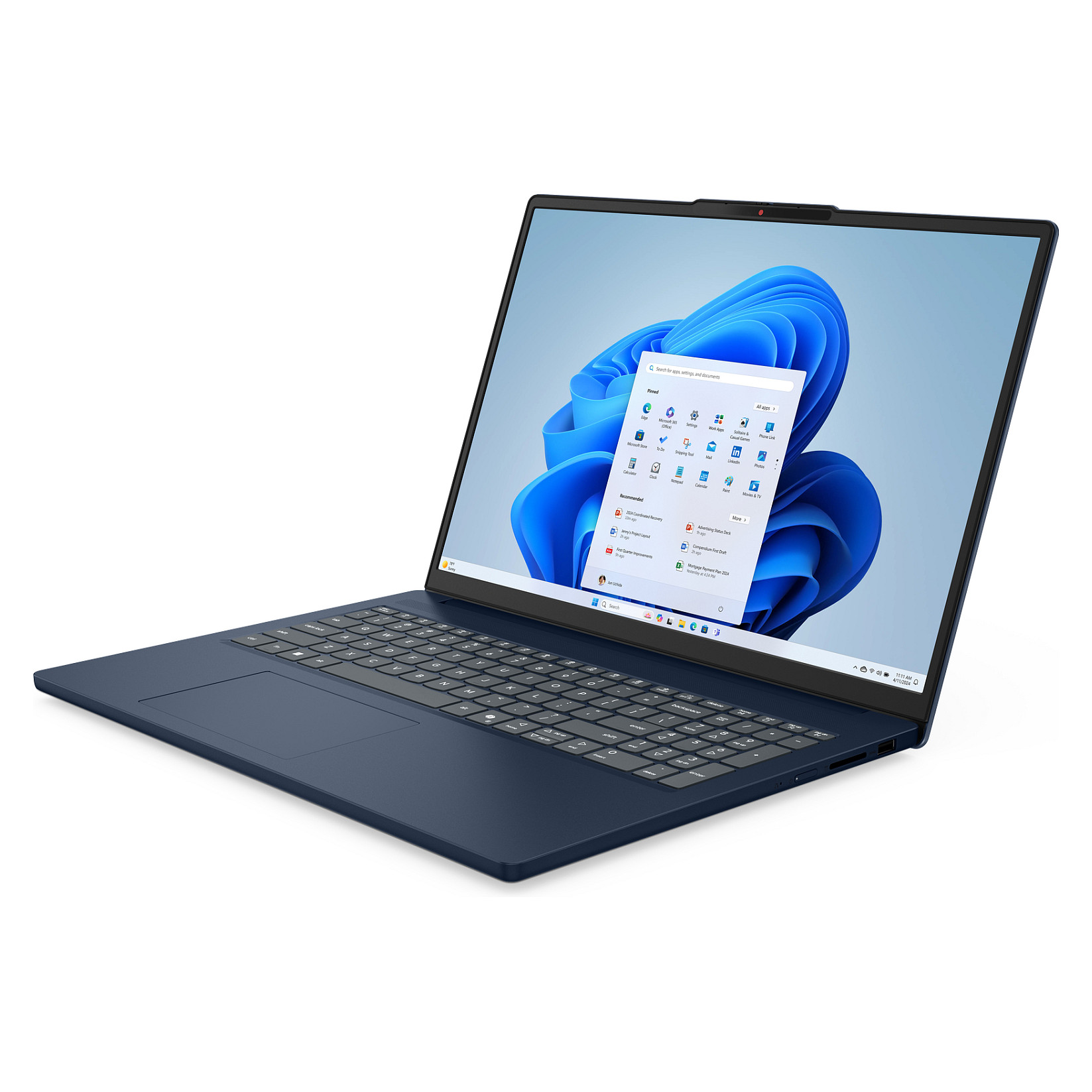 Laptop Lenovo IdeaPad Slim 3 / i5 13420H / 16GB DDR5 / 1TB / 16" WUXGA IPS AG 60Hz / Intel UHD Graphics / DE  - Blu e Errët - 12
