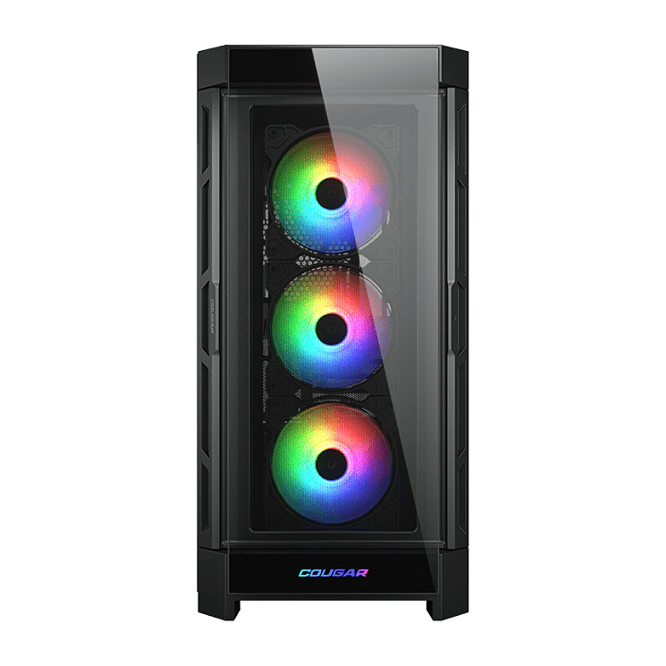 Kasë Midi COUGAR DuoFace Pro / ARGB – Zezë - 15