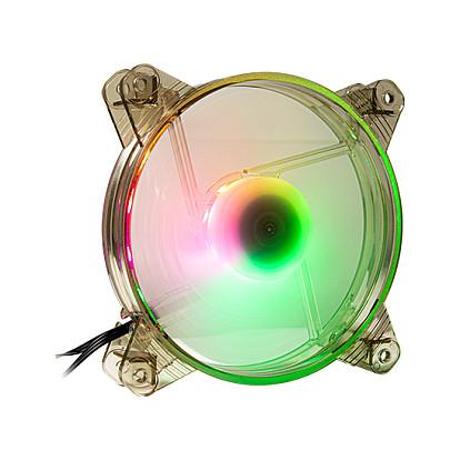 Ftohës për Kasë Inter-Tech FX-908W, 120mm, RGB - Zezë