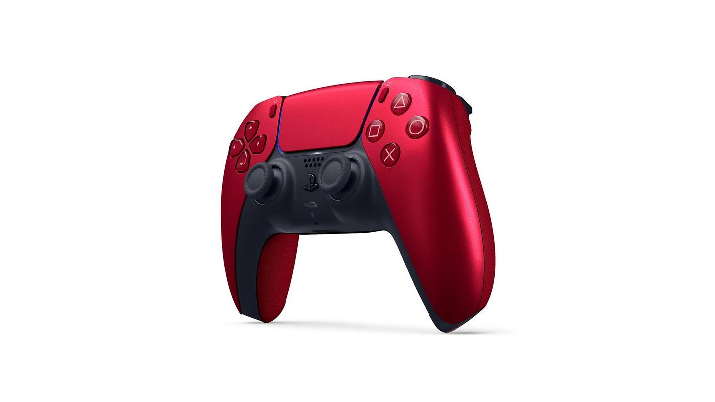 Kontroller për Sony DualSense V2 / 1000038837 / Wireless / Bluetooth / Haptic Feedback / Adaptive Triggers / USB-C – Kuqe/Zezë - 2