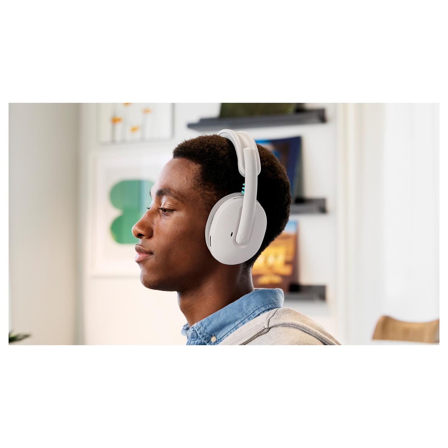 Kufje Gaming  Logitech G G325 LIGHTSPEED, Bluetooth, 20–20.000 Hz, Rreze pa kabllo 30 m – Bardhë - 8