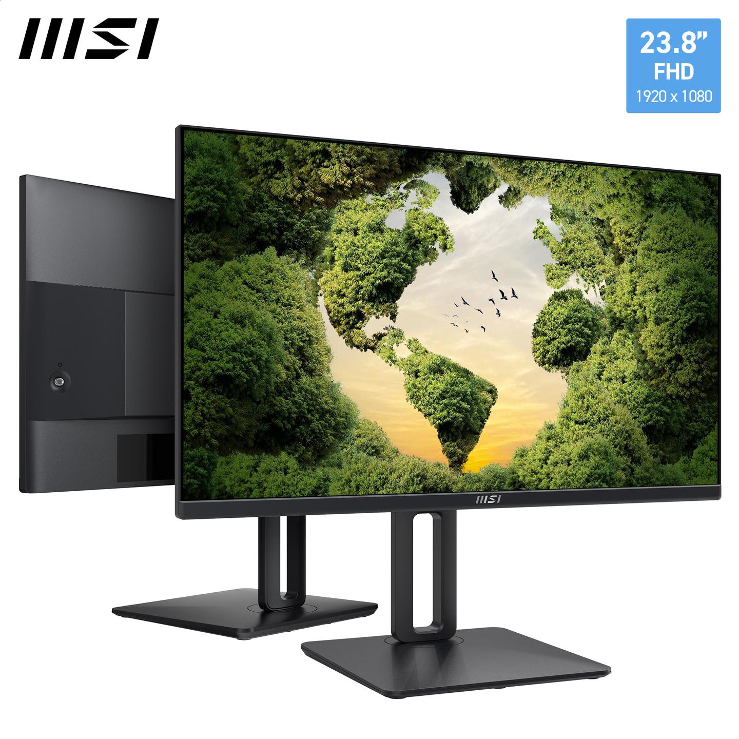 Monitor MSI Pro MP245PG / 23.8” / Full HD IPS LED / 100Hz / 1ms / HDMI+DP+VGA - Zezë - 18