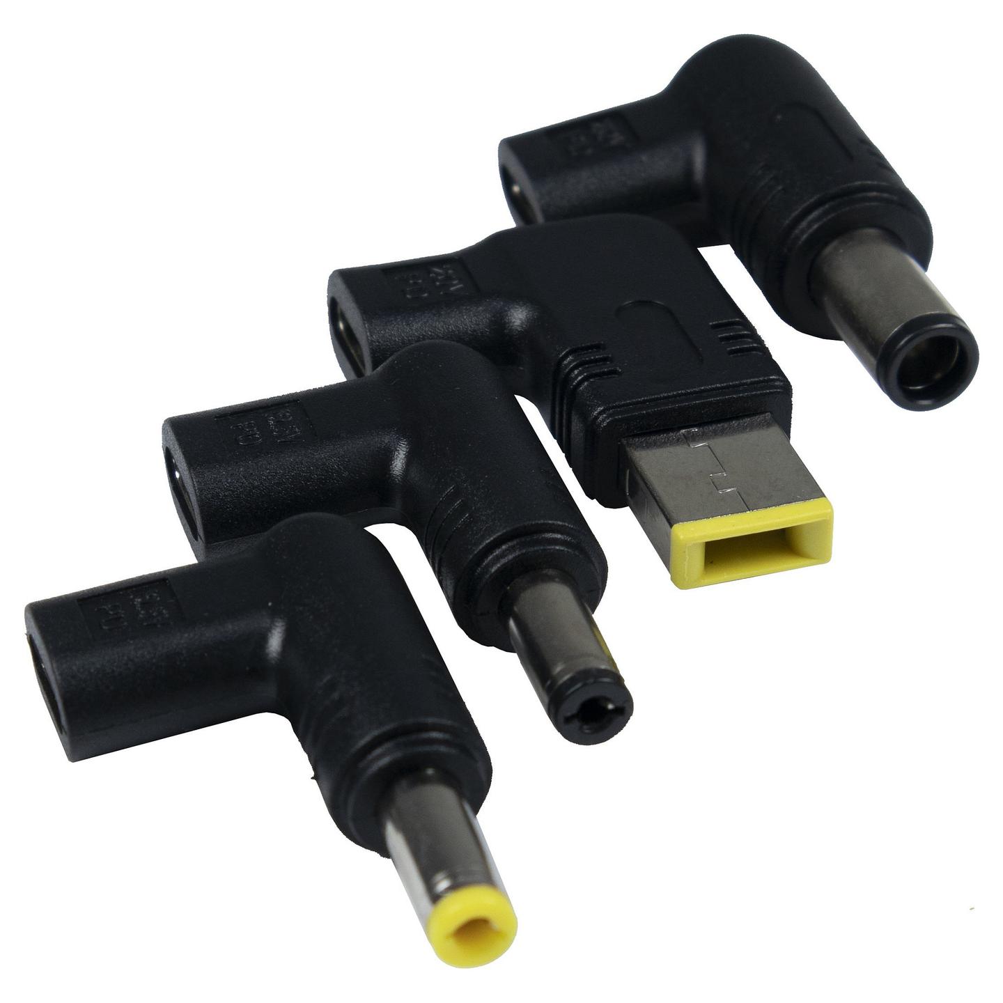 Karikues Inter-Tech PD-2090 / 90W / USB-C / PD 2.0/3.0 / 5V–20V / 4x Adapter DC / 1.4m - Zezë - 3