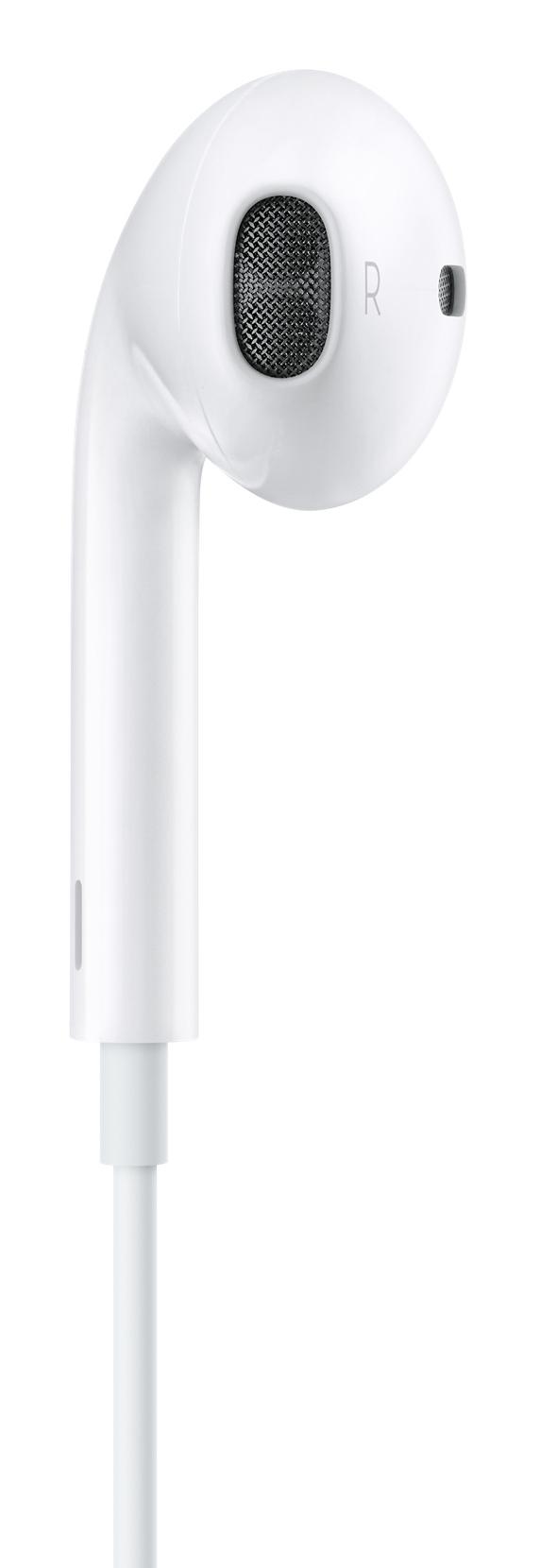 Apple Headphones EarPods / MNHF2ZM/A / Wired / 3.5mm / Integrated Microphone / Inline Remote - White - 2