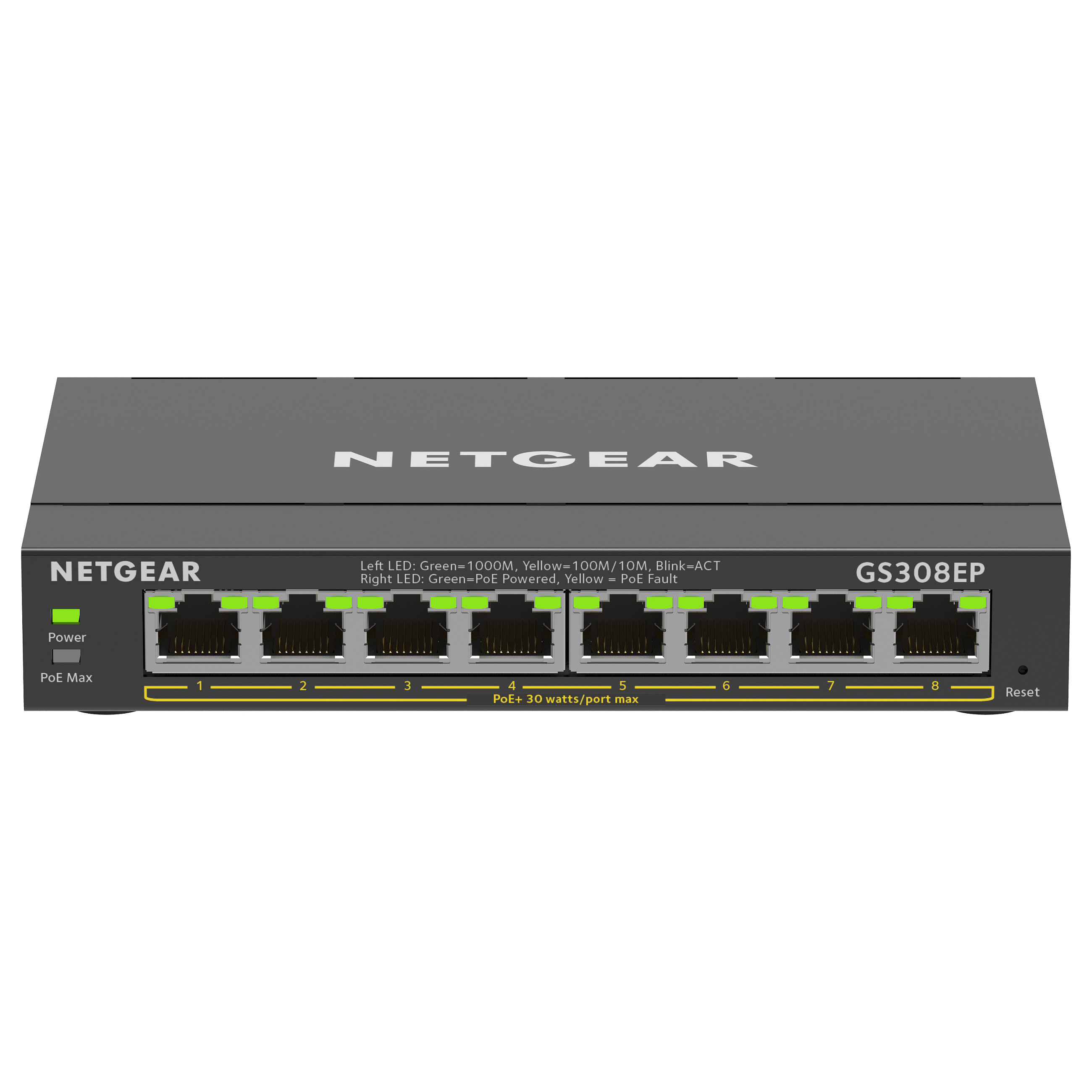 Switch 8P NETGEAR GS308EP PoE+ M - 4