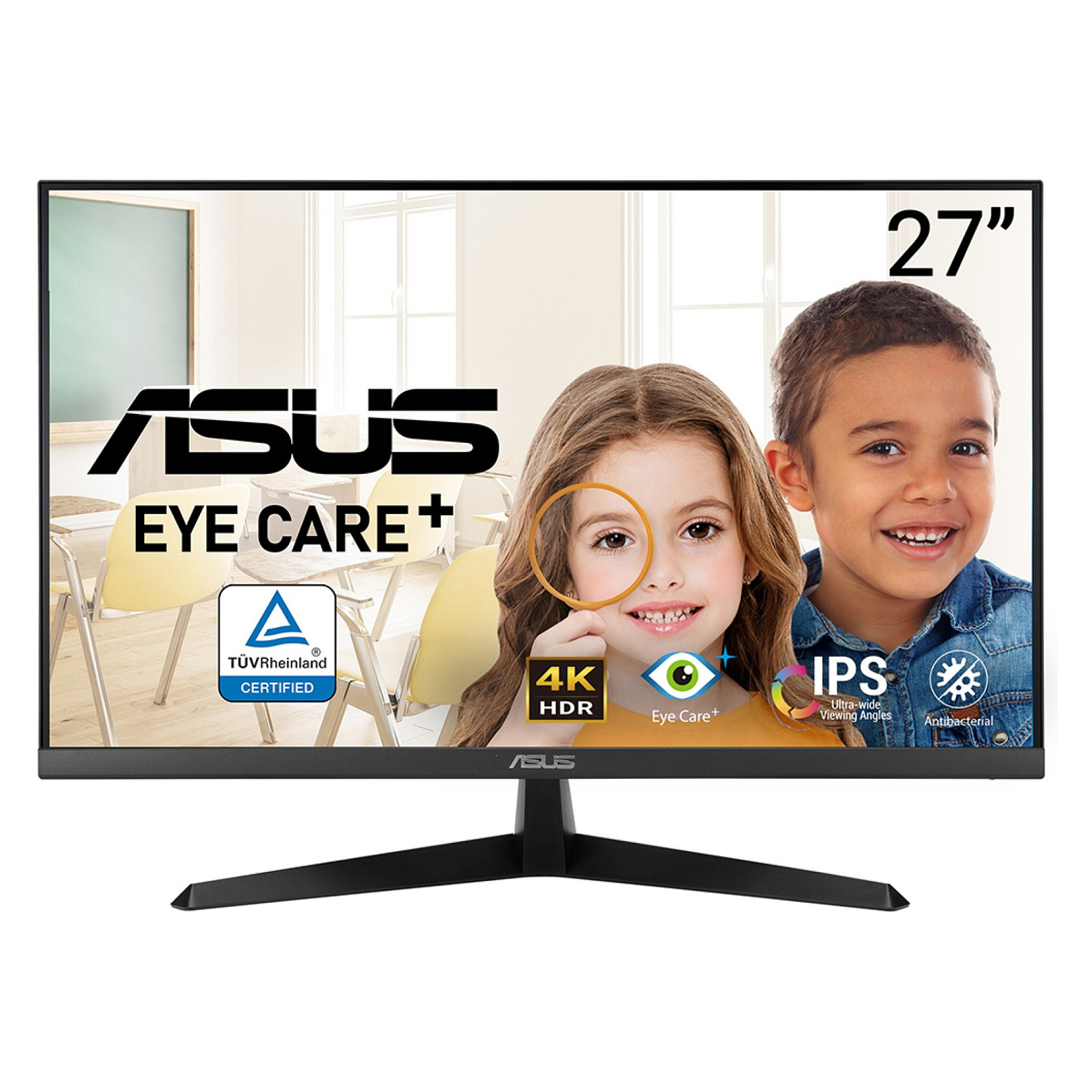 Monitor ASUS VY27UQ / 27" / 4K UHD IPS / 60Hz / 5ms / HDMI+DisplayPort - Zezë