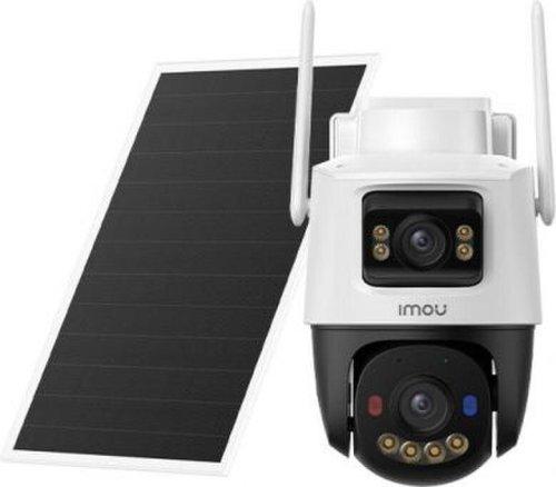 Kamerë Sigurie IP CCTV Imou AOV Air 4G Kit, 5MP, 2.8mm, 4G LTE, AOV 24/7, AI, Audio 2-Kahëshe, Bateri 5000mAh, Panel Solar 3W, SIM 6GB, IP65 - Bardhë