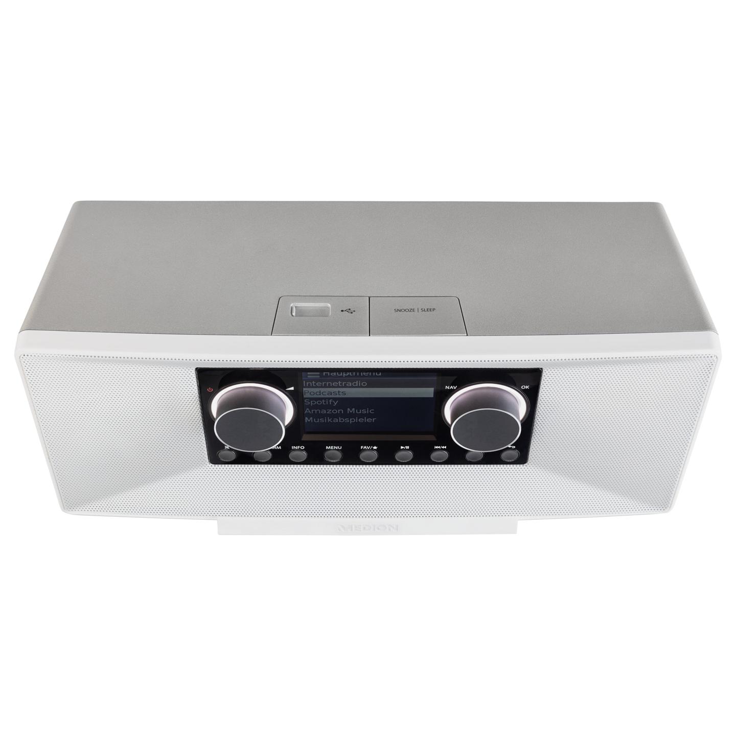 Radio Interneti MEDION LIFE P85333, 12W, DAB+, FM, AM, Wi-Fi, Ekran TFT 7.1" - 6