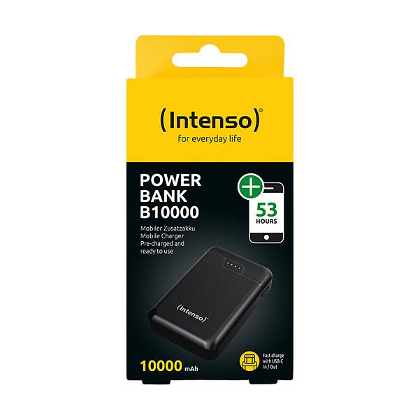 Power Bank Intenso B10000 / 10000mAh / 2x USB-A / USB-C / 12W - Zezë - 2