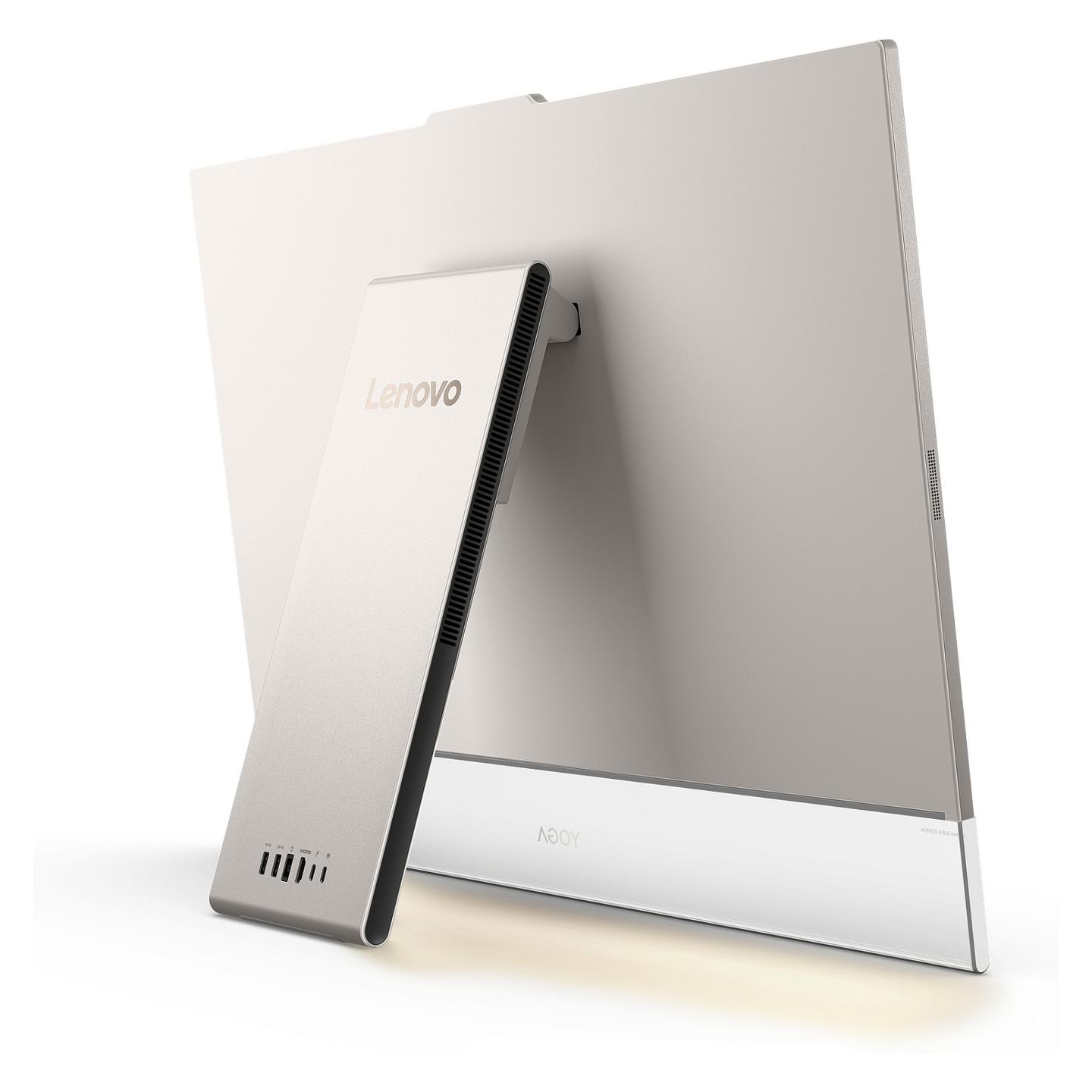 AIO Lenovo Yoga AIO 32IPH11, Core Ultra X7 358H, 32GB LPDDR5X, 2TB, 31.5" 4K OLED, Intel Arc B390 Graphics, Tastierë & Maus - Krem - 10